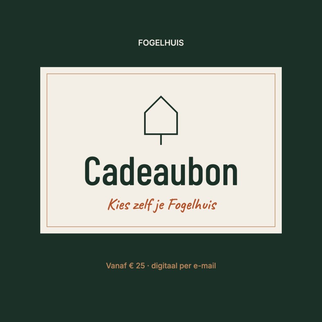 Fogelhuis cadeaubon